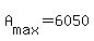 +A%5Bmax%5D+=+6050+