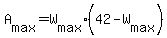 +A%5Bmax%5D+=+W%5Bmax%5D%2A%28+42+-+W%5Bmax%5D+%29+