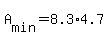 +A%5Bmin%5D+=+8.3%2A4.7+