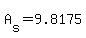 +A%5Bs%5D+=+9.8175+