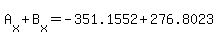 +A%5Bx%5D+%2B+B%5Bx%5D+=+-351.1552+%2B+276.8023+