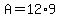 +A+=+12%2A9+