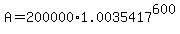 +A+=+200000%2A1.0035417%5E600+