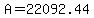 +A+=+22092.44+