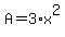 +A+=+3%2Ax%5E2+