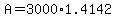 +A+=+3000%2A1.4142+