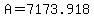 +A+=+7173.918+