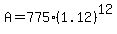 +A+=+775%281.12%29%5E12+