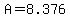 +A+=+8.376+