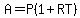+A+=+P%281%2BRT%29+