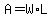 +A+=+W+%2AL++