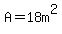 +A+=18m%5E2+