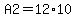 +A2+=+12%2A10+