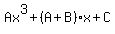 +Ax%5E3+%2B+%28A%2BB%29x+%2B+C+