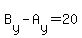 +B%5By%5D+-+A%5By%5D+=+20+