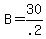 +B+=+30%2F.2+