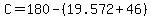 +C=180-%2819.572%2B46%29