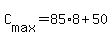 +C%5Bmax%5D+=+85%2A8+%2B+50+