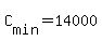 +C%5Bmin%5D+=+14000+