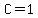 +C+=+1+
