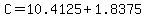 +C+=+10.4125+%2B+1.8375+