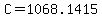 +C+=+1068.1415+