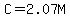 +C+=+2.07M+