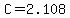 +C+=+2.108+