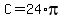 +C+=+24%2Api+