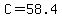 +C+=+58.4+