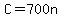 +C+=+700n+