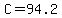 +C+=+94.2+