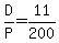 +D%2FP+=+11%2F200+