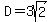 +D=3sqrt%282%29+