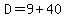 +D=9%2B40
