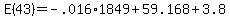+E%2843%29+=+-.016%2A1849+%2B+59.168+%2B+3.8+