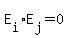 +E%5Bi%5D%2AE%5Bj%5D+=+0++