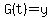 +G%28t%29=y
