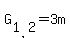 +G%5B1%2C2%5D+=+3m