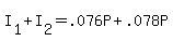 +I%5B1%5D+%2B+I%5B2%5D+=+.076P+%2B+.078P+