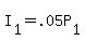 +I%5B1%5D+=+.05P%5B1%5D+