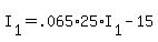 +I%5B1%5D+=+.065%2A25%2AI%5B1%5D+-+15+