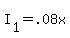+I%5B1%5D+=+.08x+