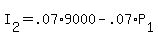 +I%5B2%5D+=+.07%2A9000+-+.07%2AP%5B1%5D+