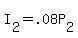 +I%5B2%5D+=+.08P%5B2%5D+
