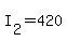+I%5B2%5D+=+420+