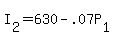 +I%5B2%5D+=+630+-+.07P%5B1%5D+