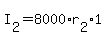 +I%5B2%5D+=+8000%2Ar%5B2%5D%2A1+