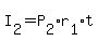 +I%5B2%5D+=+P%5B2%5D%2Ar%5B1%5D%2At+