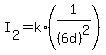 +I%5B2%5D+=+k%2A%28+1%2F%286d%29%5E2%29+